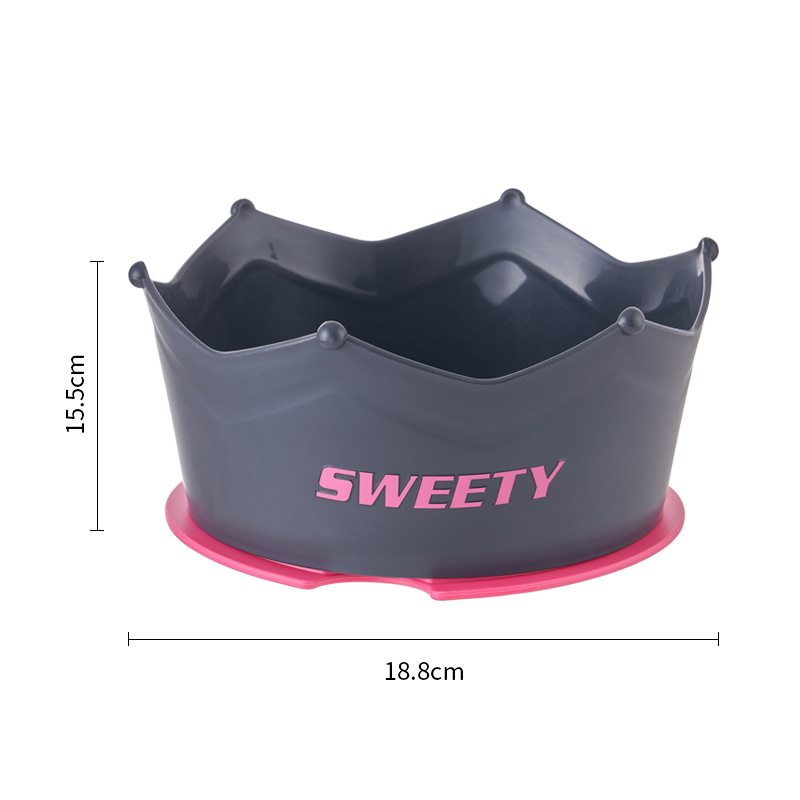 Tazón para gatos antideslizante, anti-derribado, tazón para mascotas, tazón de comida lenta de dos usos, placas de lamidación, tazón para perros de gran capacidad, tazón para gatos