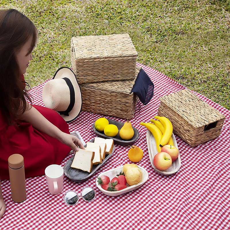 Caja de almacenamiento de tres cubiertas de calabaza de agua personalizada, caja de almacenamiento de frutas y artículos diversos, sala de estar, dormitorio, gabinete, caja de almacenamiento