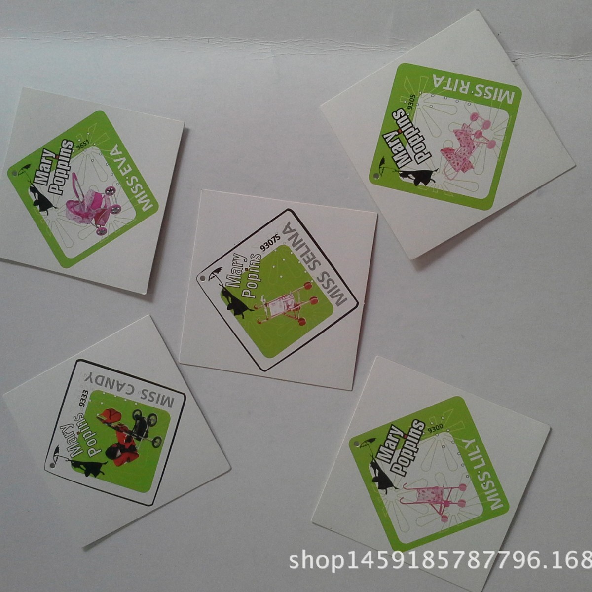 厂家批发 儿童手推车吊卡 学步车吊卡 儿童自行车吊卡