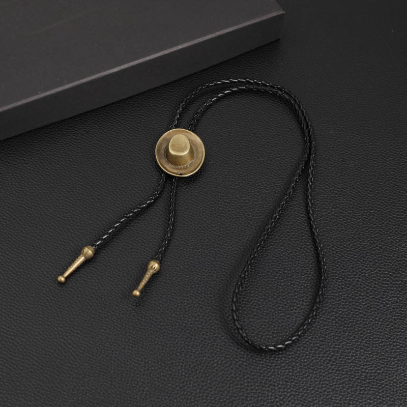 Leather Rope Chain Material 1 Piece Quantity Vacation Classic Style Solid Color Pu Leather Alloy Men's Pendant Necklace Men Pendant Necklaces