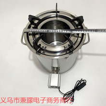 木柴简易气化炉农村便携无烟柴火炉灶家用炉子室内户外防风柴批发