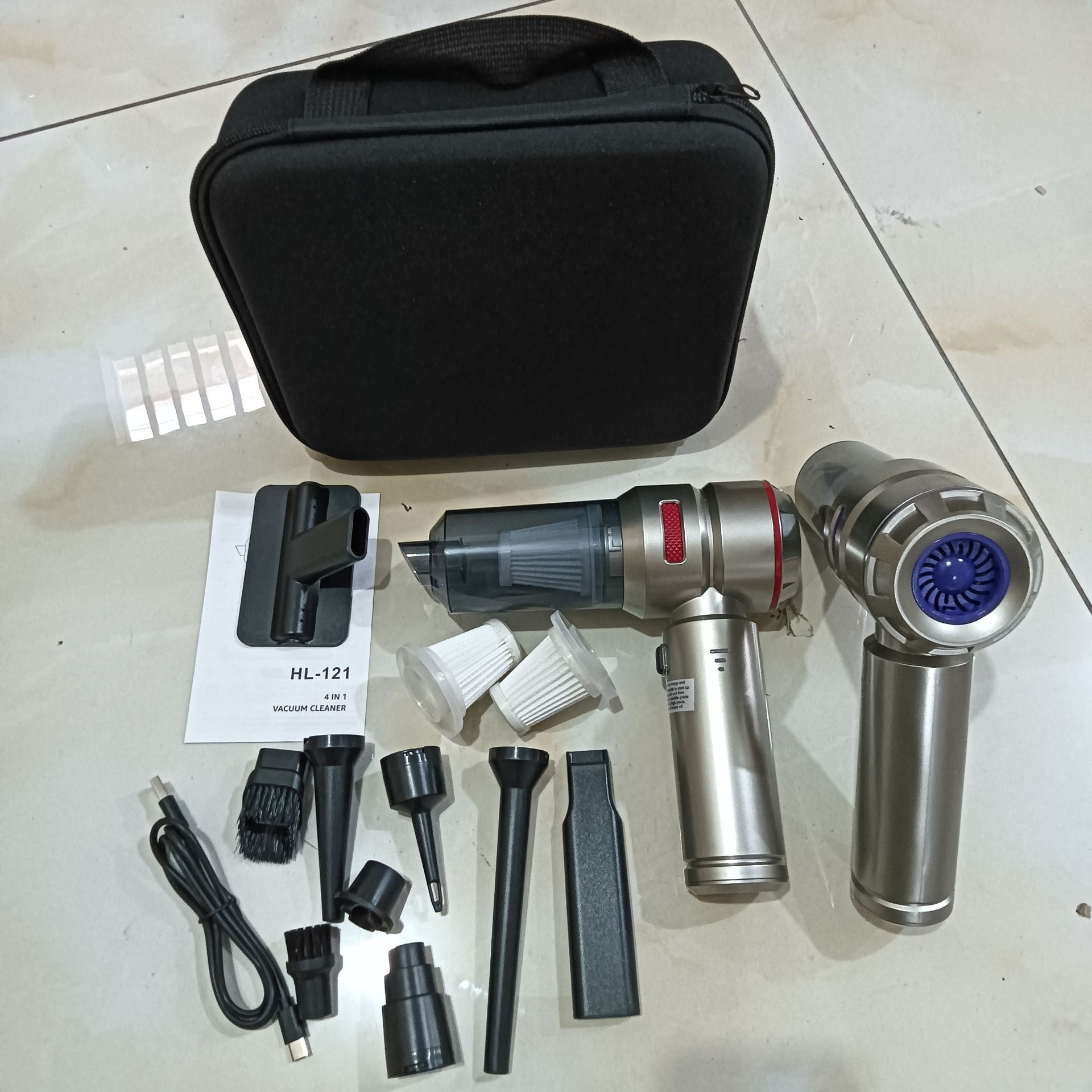 은회색/빨강/파랑 + EV 박스 + 필터 5개 + 호스 (색상 선택 가능)