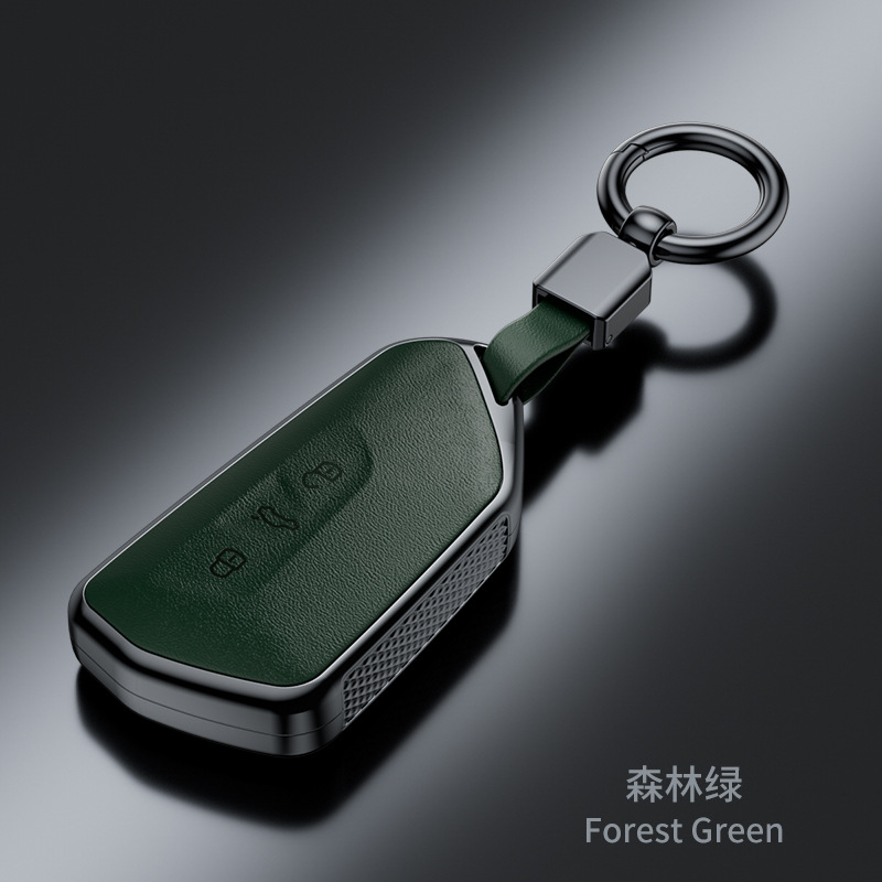 SuitabLe for VoLkswagen Sagitar Tiguan L Lavida Santana Bora Tanyue Passat Nappa Pattern FashionabLe Key Cover