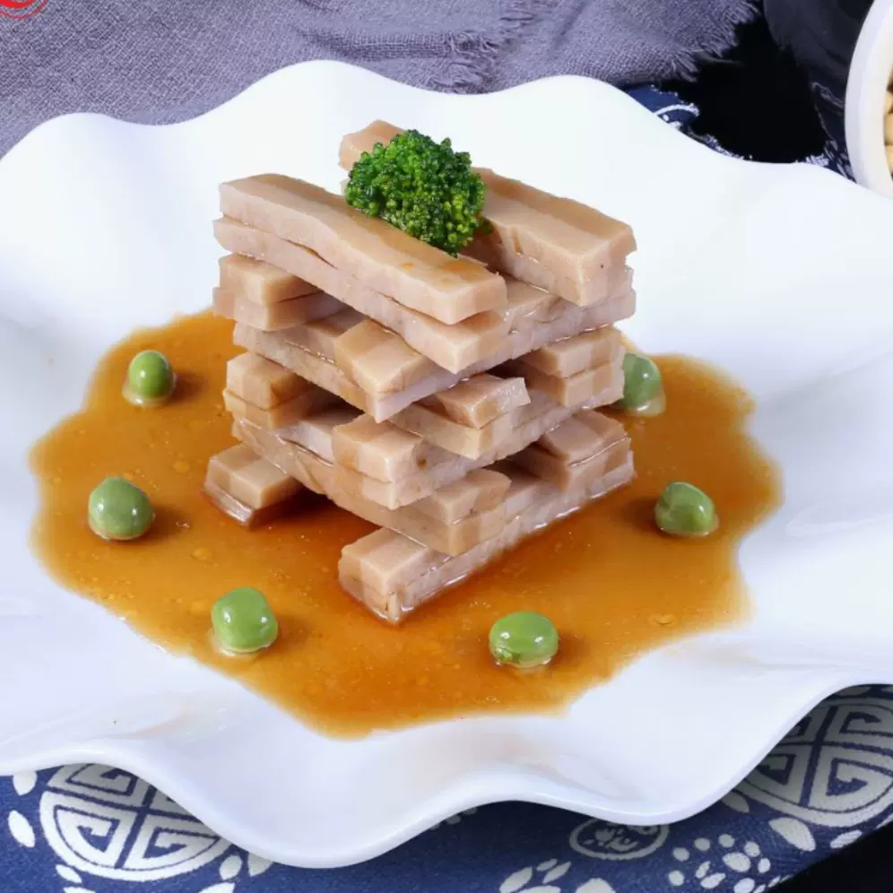 粤派食品奇乡素爽肚素食产品佛家斋菜素肉出口冷冻素食