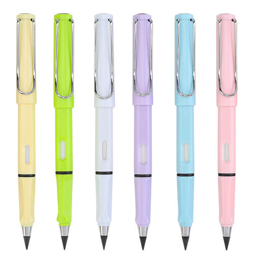 Wholesale eternal pencil, no ink, no core, no sharpening pencil, student writing, positive pencil drawing, not easy to break, lead writing