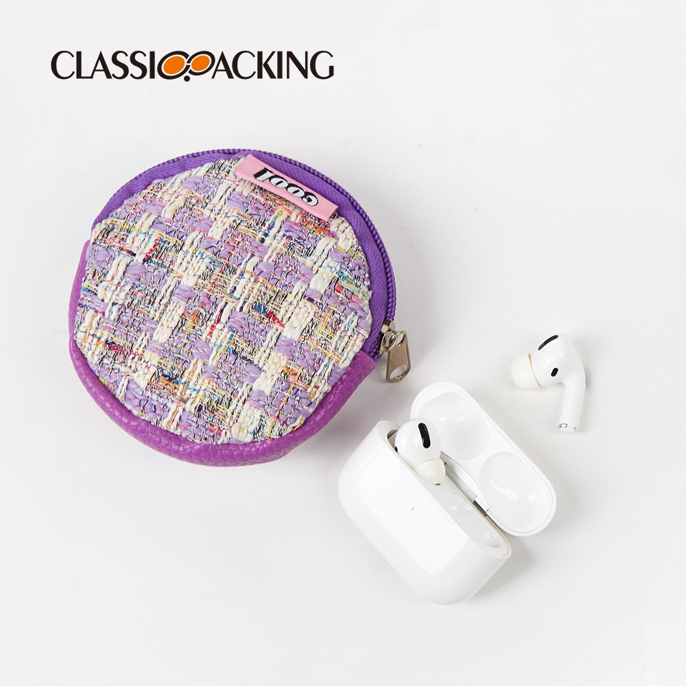 Xiaoxiangfeng celebridad de Internet monedero popular bolsa de almacenamiento pequeña bolsa para llaves personalizada bolsa para auriculares multifuncional funda protectora