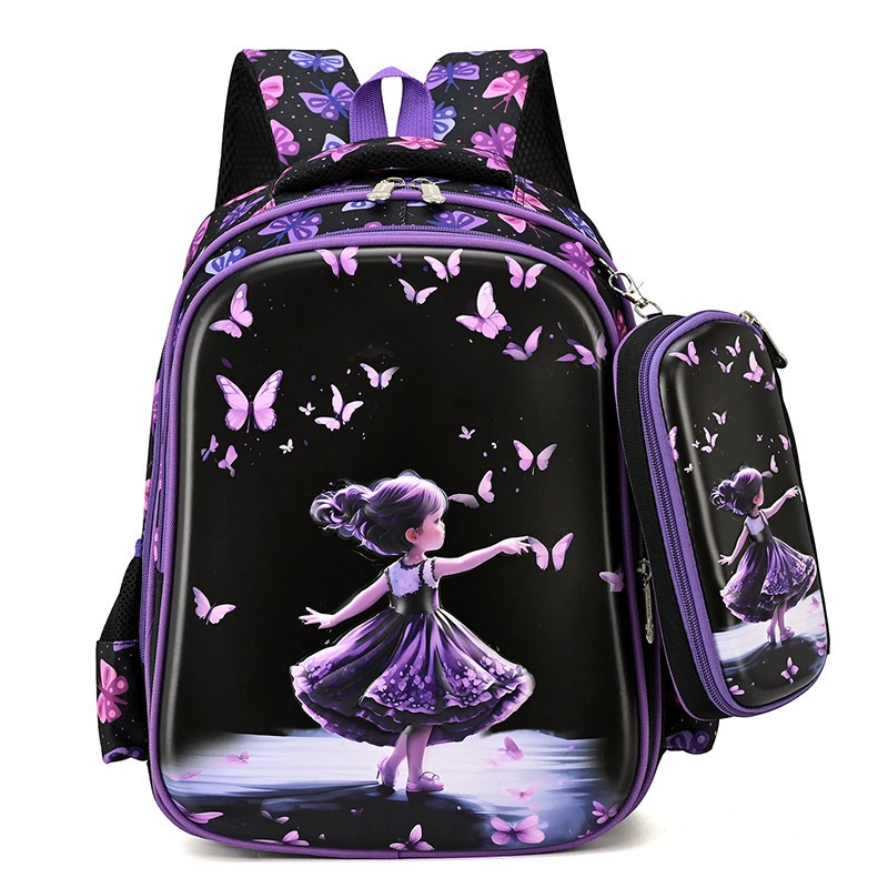 Backpack set with pencil case, children's school backpack 15-inch — multi-style colors