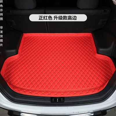 Thickened Waterproof Decorative | Trunk Mat - 7cm-lexus-rx-imported-with-mechanism-hole-on-the-right-side-2016-2022-models