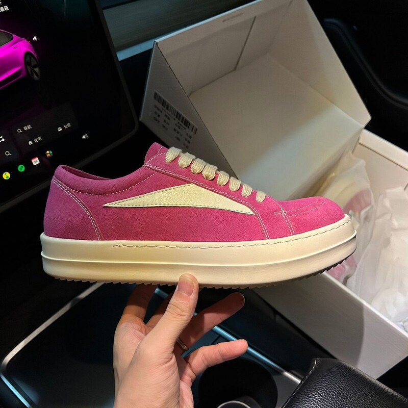 Affordable Alternative to Low-Top Sneakers for Men and Women, All-Season Genuine Leather Trendy Versatile Thick-Soled Height-Increasing Casual Shoes