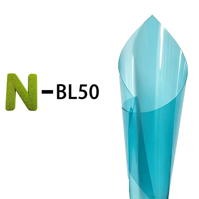 Automotive Film, Manufacturer wholesale car window glass - 152m-1m-bl50