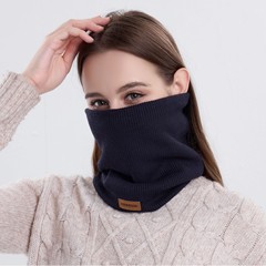 韓国版の厚いニットは首を囲む女性のファッションに合わせて、美ラードの首のカバーを合わせます。