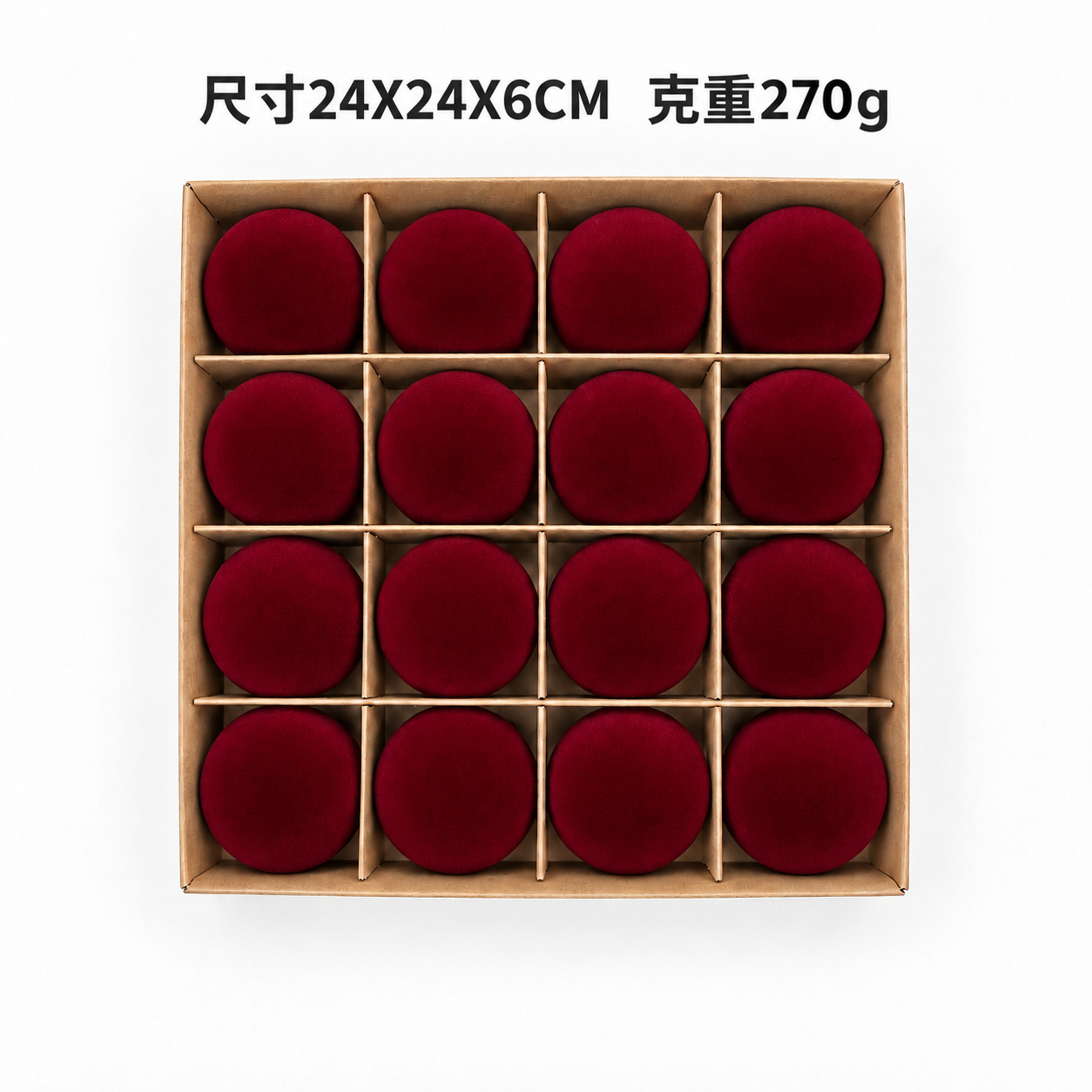 Amazon flocado bola de Navidad 6cm8cm veludo vino rojo árbol de Navidad colgante bola de decoración de Navidad al por mayor