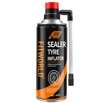 Automatic Tire Repair Fluid for Cars, Electric Vehicles, Motorcycles, and Small Vehicles, for Vacuum Tires, Anti-Rust and Anti-Corrosion (Kempinq və səyahət) - 450ml