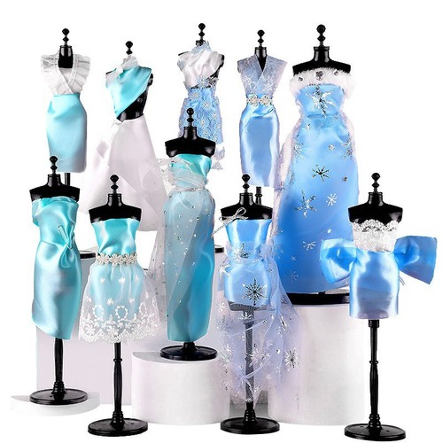 Children's fashion design diy hairpins handmade material package doll clothes girls toys wholesale cross-border