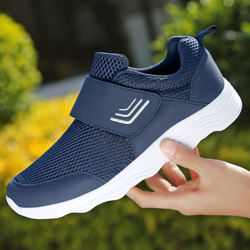 Walking shoes for men and women, sports shoes, low footwear with velcro, (Cross-border trading)