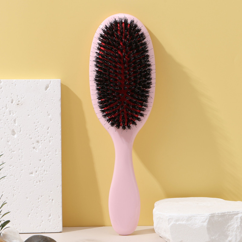 Pein de cabello de cerdas de cerdo dientes de nylon airbag para damas pein de cabello suelto pein de cabello limpio pein de cabello de aire pein de cabello