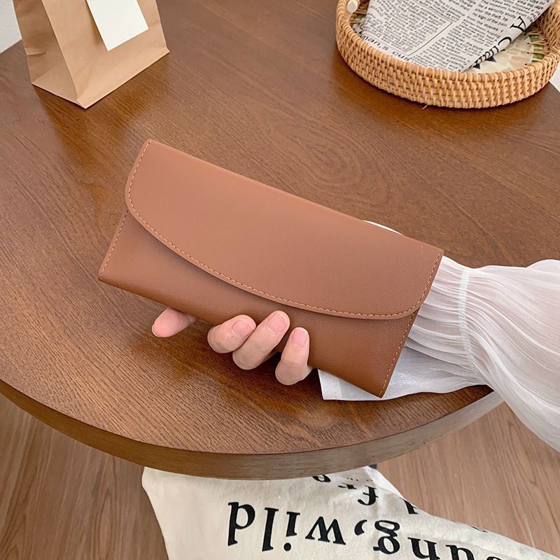 New Style Wallet for Women, High-Quality Long Clutch Bag, Large Capacity, Multiple Card Slots, Soft Leather Wallet, Fashionable, Versatile and Simple