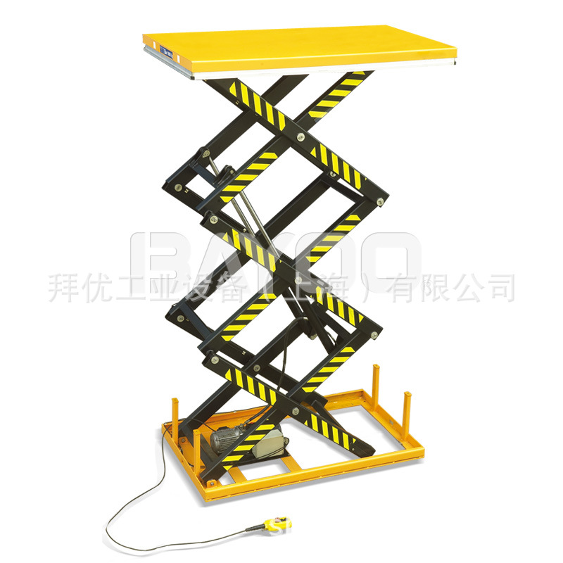 BAYOO|拜优电动升降平台车 升降平台 固定升降平台 电动升降平台