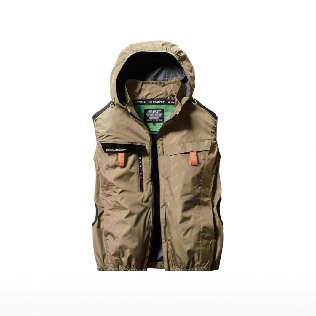 Summer Fan Clothing, Air-Conditioning Clothing, Cooling Vest, Men's and Women's Charging Vest, Refrigeration Outdoor, Own Fan Factory Wholesale