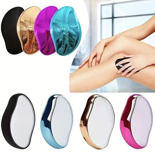 Nano glass hair polisher, women's epilator, shaving tool, manual hair removal for hands and feet in summer, does not hurt skin, washable