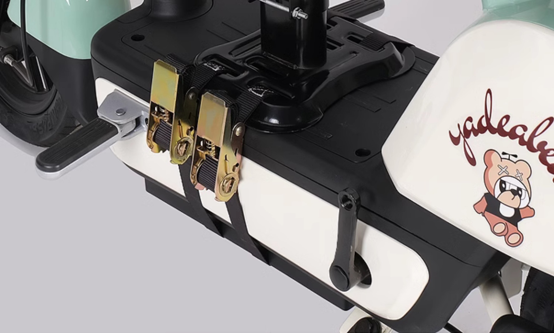 Electric car Children's seat front universal small battery table Bell AIMA pedal safety simple Seat adjustable