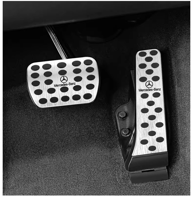 Suitable for Mercedes-Benz's New C-Class Eqe Brake Accelerator Pedal C200Lglc260 New E-Class Foot Pedal Without Punching Modification