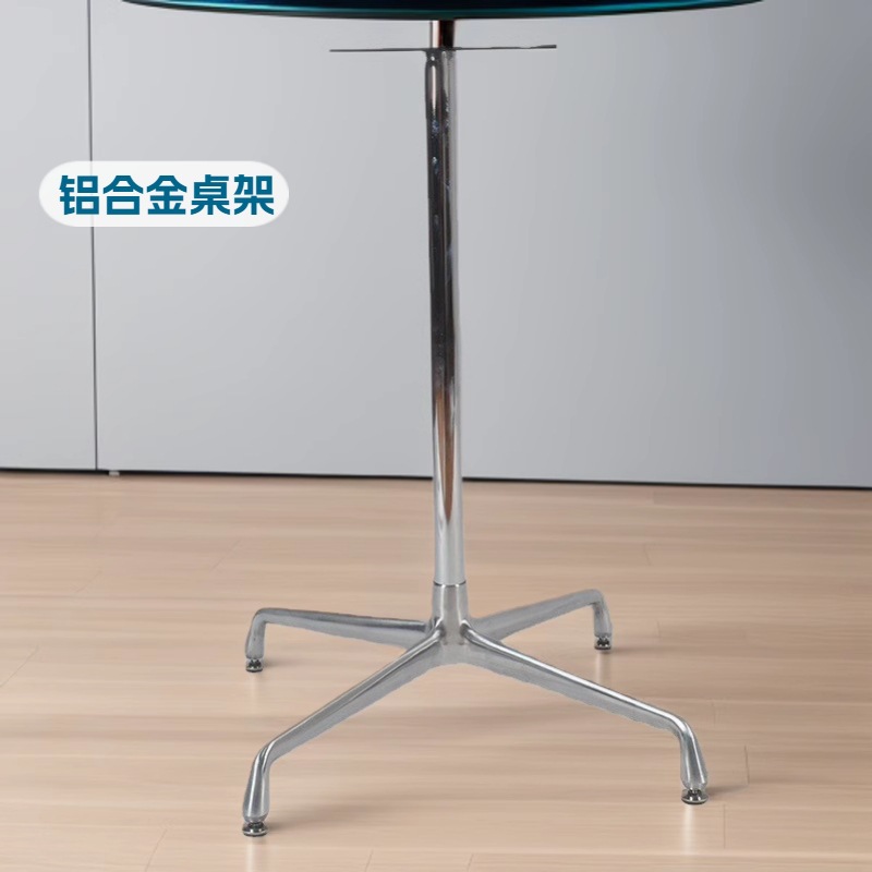 Leisure Table Four-claw Aluminum Alloy Table Rack Negotiation Table Cross Four-leg Aluminum Alloy Table Foot Four-claw Hardware Table Foot