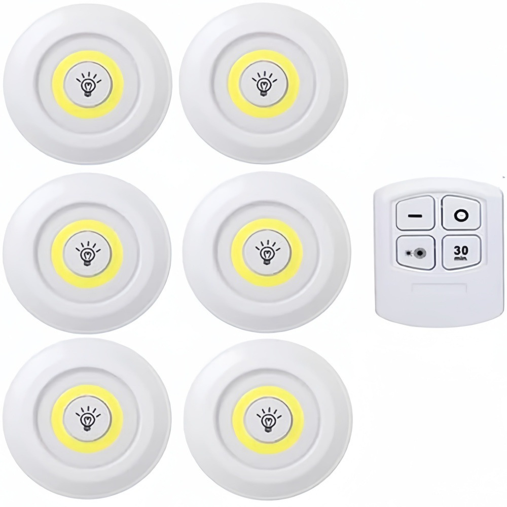 Boris Cross-border COB control remoto inducción luz de palmaditas luz de cama luz de lactancia armario luz de armario luz de noche táctil