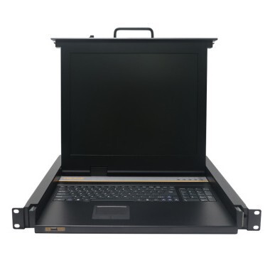 17 Inch 1-Way Vga with Screen Kvm Switch Pull-Out Monitor Hd Led Four-In-1 All-In-One Kvm