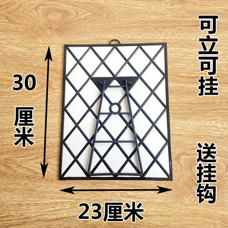 검정색 대형 23×30에는 후크가 포함되어 있어 바로 걸 수 있습니다. ♜ ♜