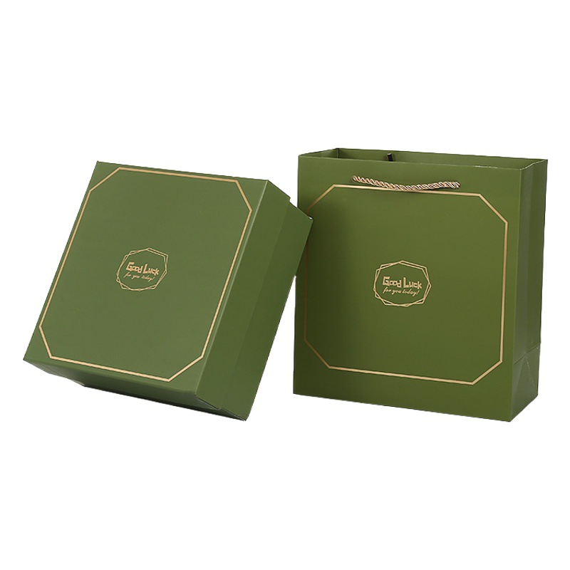 Caja de regalo con caja de regalo de mano Dragon Boat Festival zongzi caja de embalaje empresa Reunión Anual actividad caja de regalo caja vacía portátil al por mayor