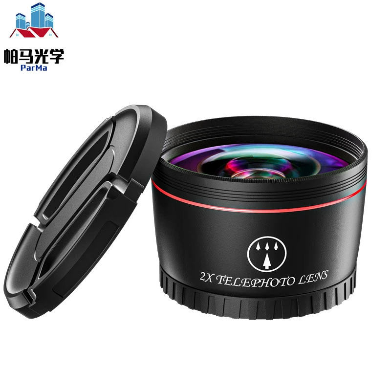 Фабрика оптовой объектив камеры 58 мм резьбовой интерфейс 62 мм Интерфейс фильтра 2X телефото расстояние увеличения дополнительного объектива