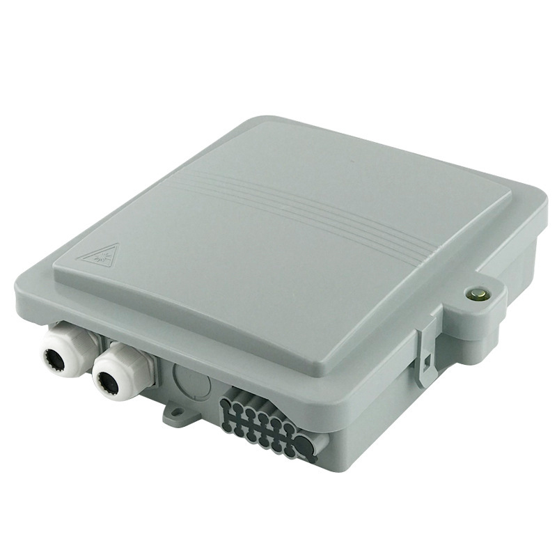 蓝光光电12芯光纤分线箱内外防水光纤到户壁挂外贸款光纤终端盒