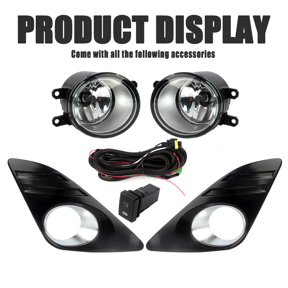 Aplicable a TOYOTA 12 / 13 / 14 versión de Oriente Medio Camry conjunto de lámpara de niebla delantera halógeno luz diurna luz de barra delantera