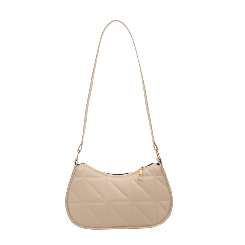 Minimalist Women's Shoulder Bag Versatile Quilted Crossbody_voghion.com