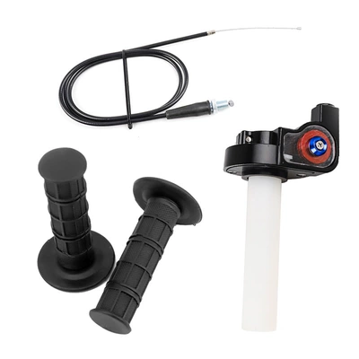 Motorcycle Handle Cover – Large Throttle Seat Throttle - twist-throttle-black-throttle-cable-black-grip