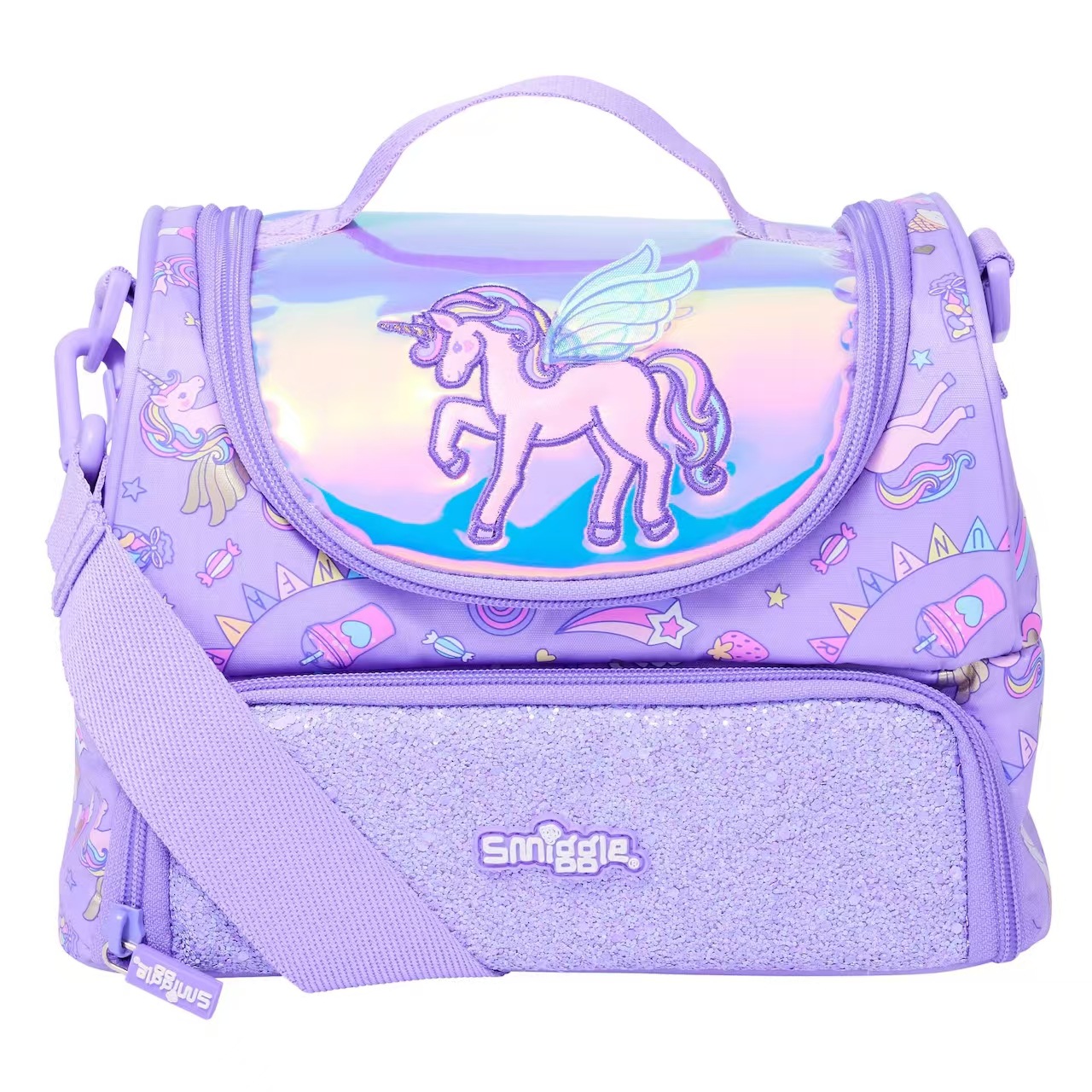 Australia smiggle doble capa Bento bolso caja de almuerzo niños de la escuela primaria BOLSA DE AISLAMIENTO impermeable bolsa de almuerzo grande