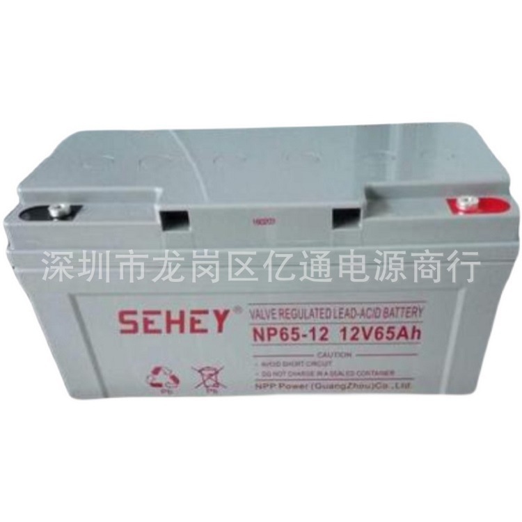 西力SENEY蓄电池NP65-12 12V65AH阀控式密封铅酸电池 UPS/EPS电源