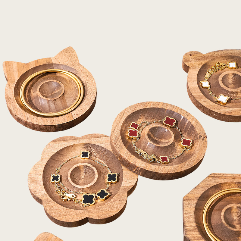 Herramienta de cuentas de bricolaje, bandeja de diseño de joyas, bandeja de exhibición de joyas de madera maciza todo en uno, bandeja de almacenamiento, bandeja de presentación, bandeja de cuentas image 5