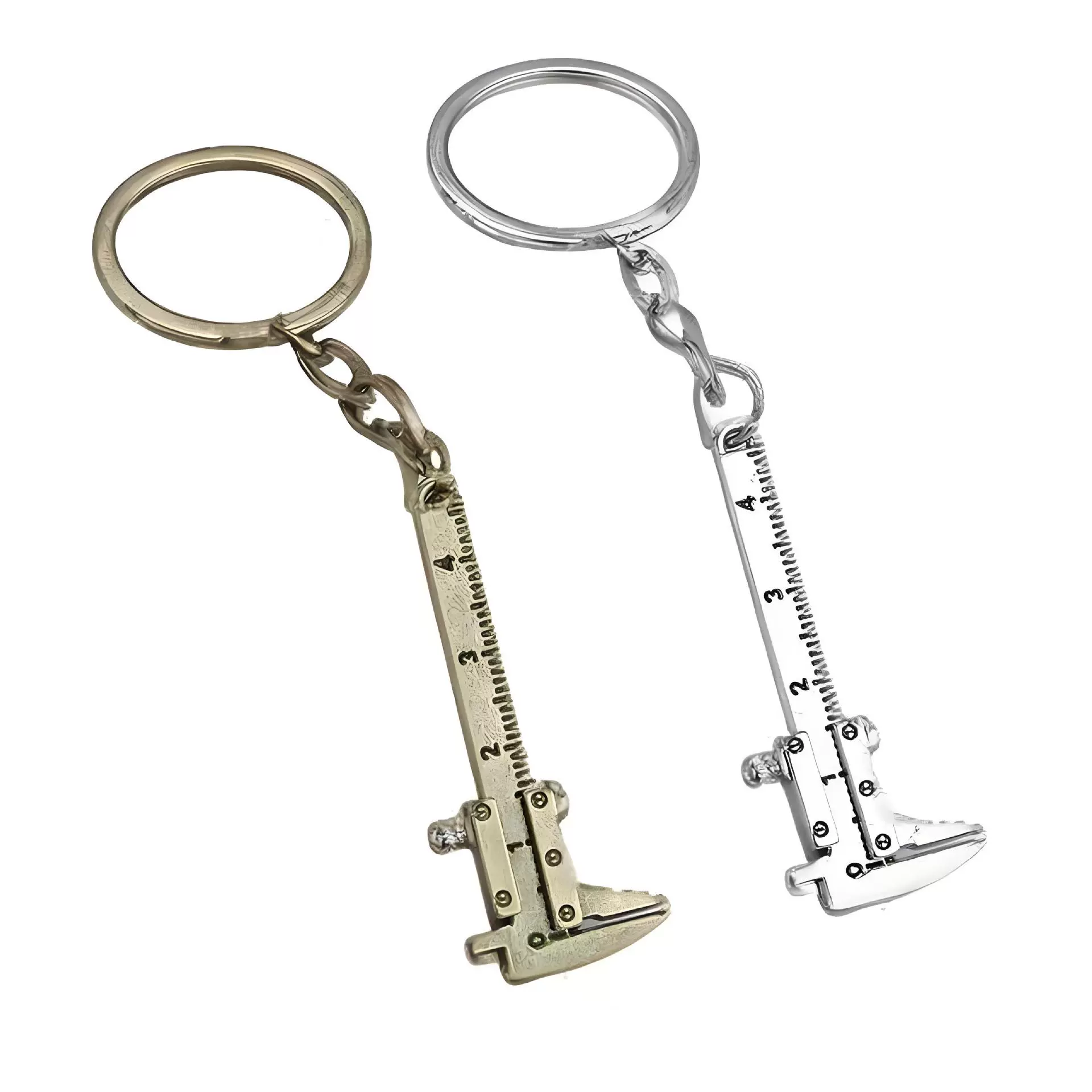 Портативный брелок для ключей, штангенциркуль, мини-карманный штангенциркуль, подвеска, измерительный механический прецизионный штангенциркуль, высокоточный тип