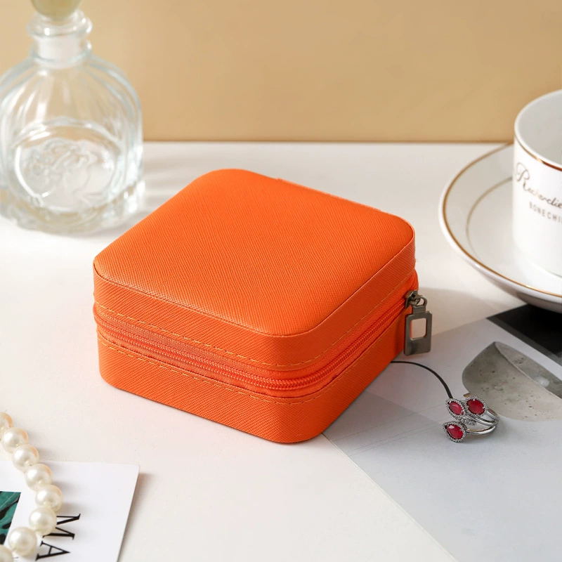 Storage Box Jewelry Box Portable Leather Jewelry from Yomiego