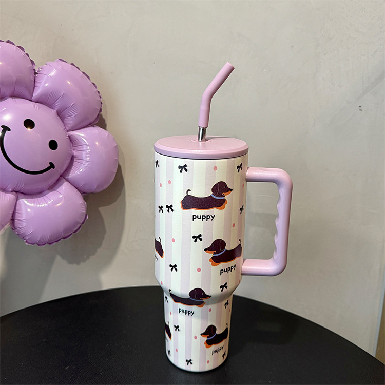 Taza Bingba original Taza de agua de gran capacidad de acero inoxidable 304 Taza fría para estudiantes Taza de café portátil para automóvil al por mayor