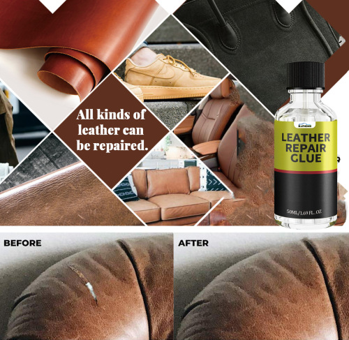 Rayhong Car Leather Repair Liquid Car Seat Care Leather Care Glue Leather Scratch Repair