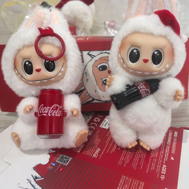 现货拉布布可乐三代心动马卡龙可乐系列搪胶毛绒玩具潮玩手办盲盒|undefined