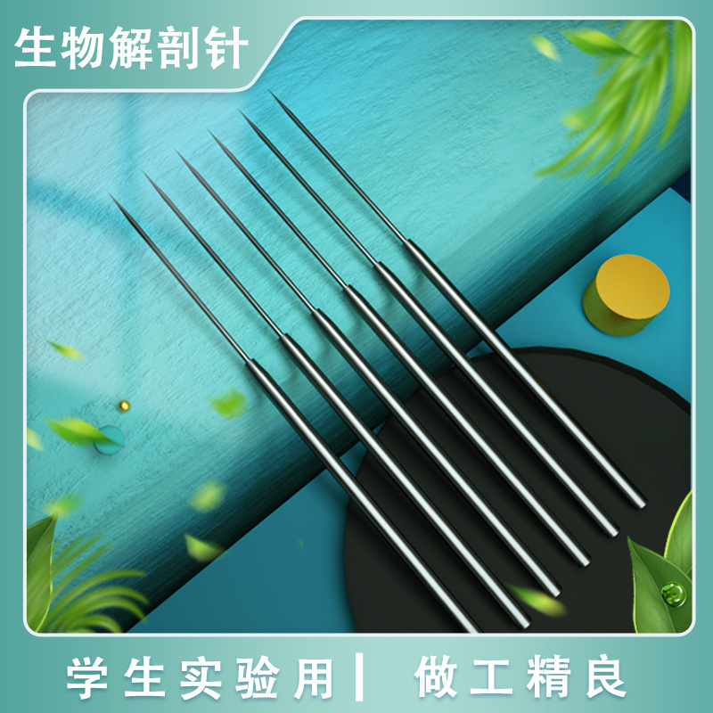 Factory Biological Dissecting Needles, Insect Dissection, Carbon Steel Dissecting Needles, Biological Experiment Apparatus, Specimen Making Probes