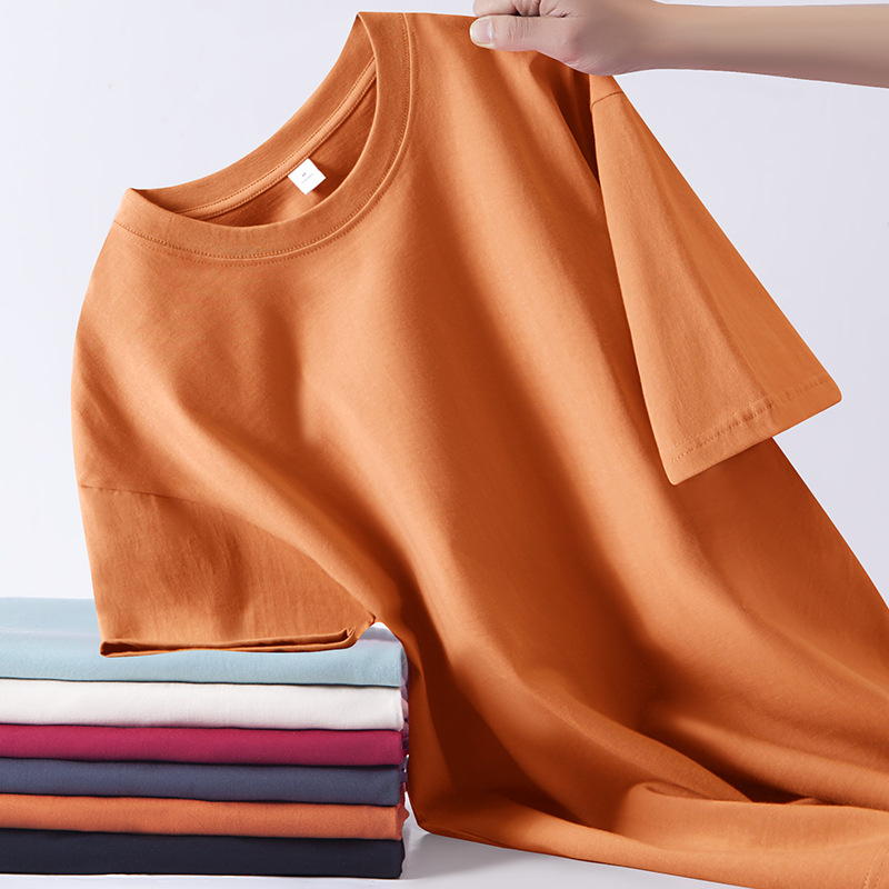 summer fashionable short sleeve T-shirt with a round collar for…