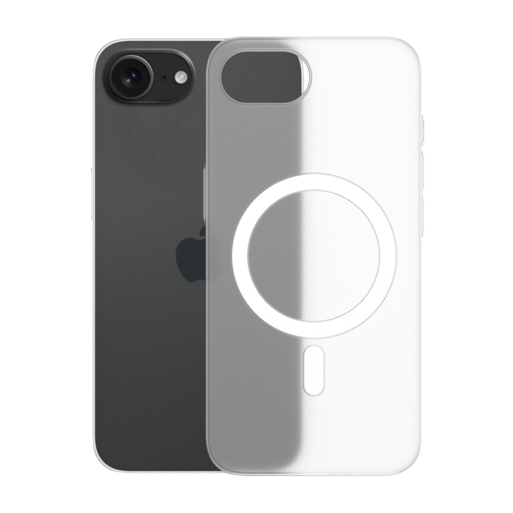 Fábrica de fuente para gran agujero Apple iPhone 16E ultra delgado PP esmaltado imán verdadero caso de teléfono magnético