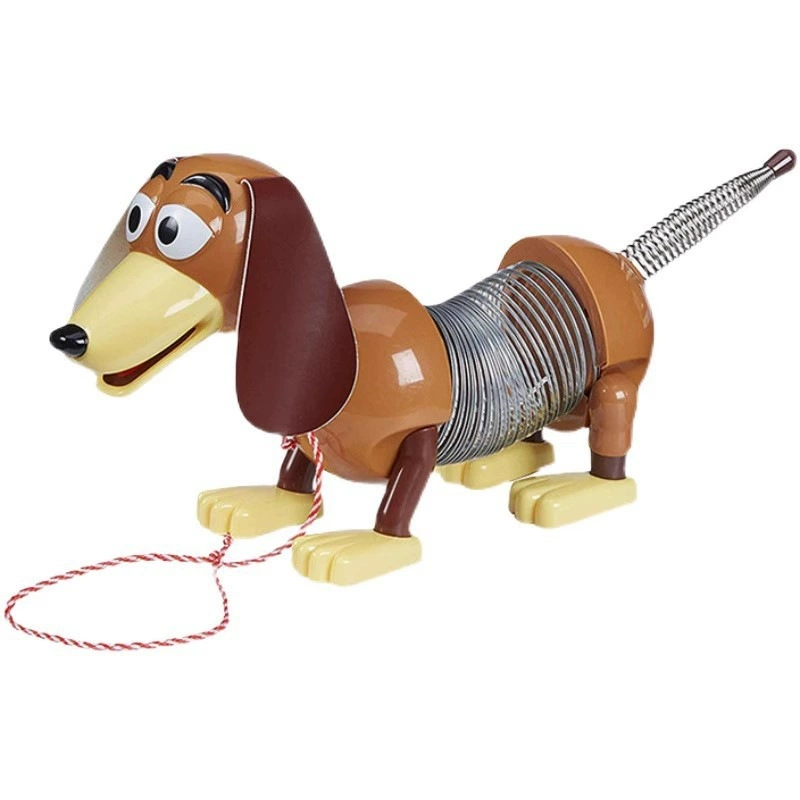 Фигурка (Disney Pixar) Вуди 20‑летие, говорящая при дёргании шнурка, ПВХ, 20 см, с растяжимой собакой