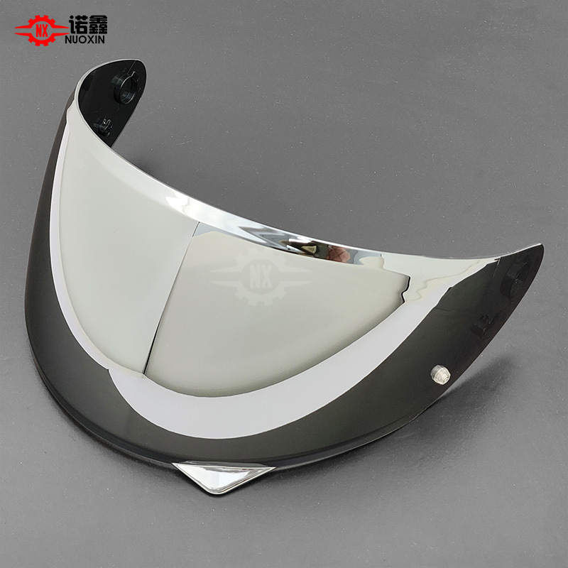New Model Compatible with Hjc C10 Helmet Lens Hj-34P Aurora Day and Night Universal Color-Changing Film Anti-Fog Coating