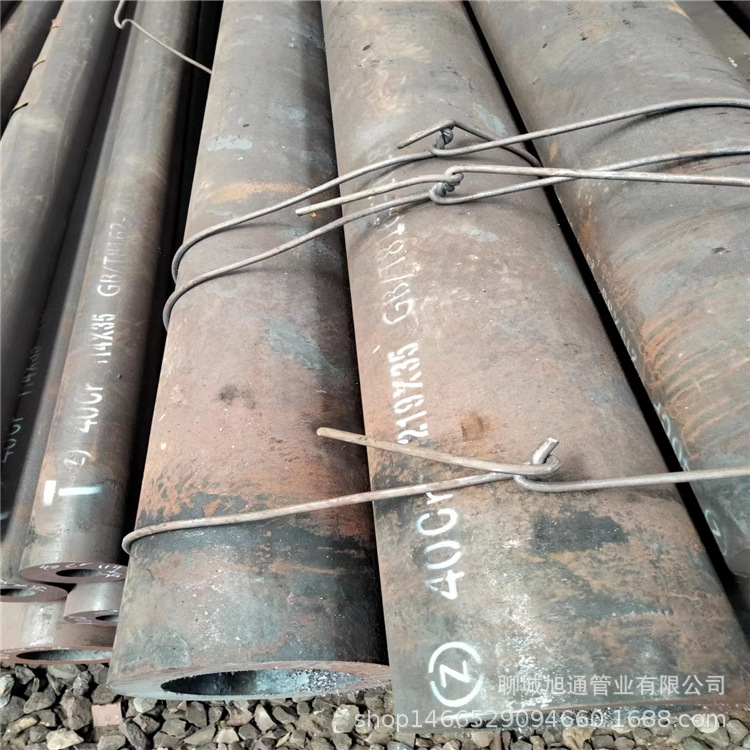 热轧40cr无缝钢管 已淬火40cr冷拔无缝管 40cr厚壁精密管